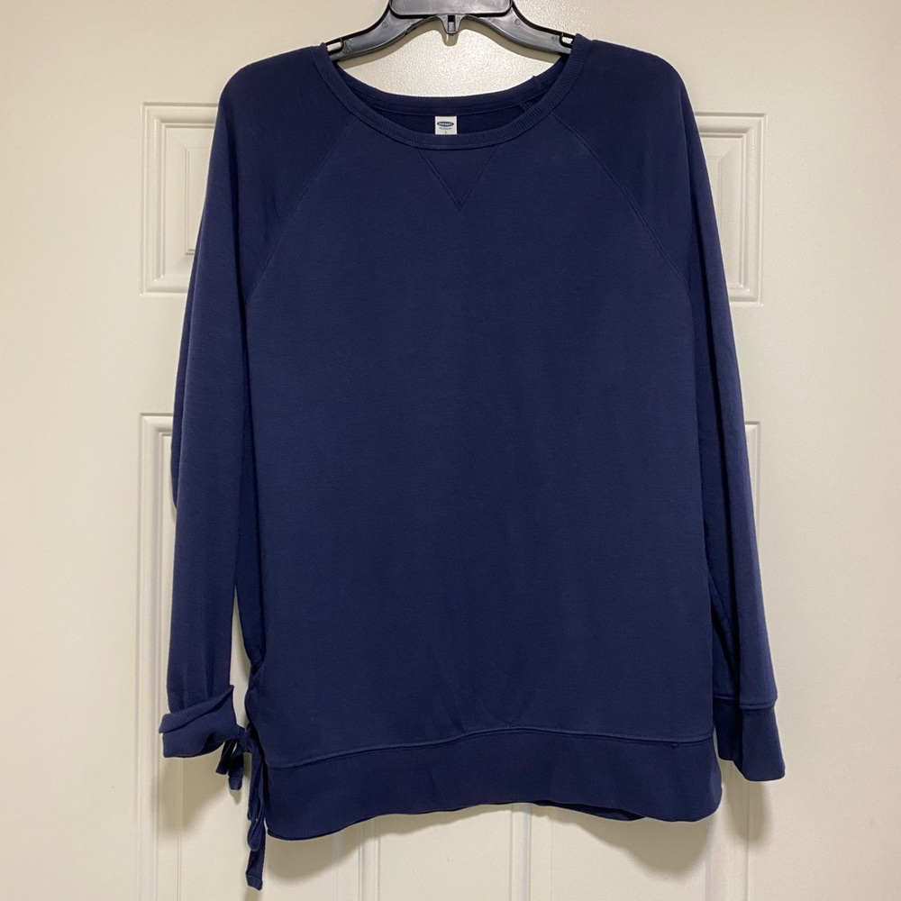 Old Navy Sweatshirt- Lace-Up Sides - Large